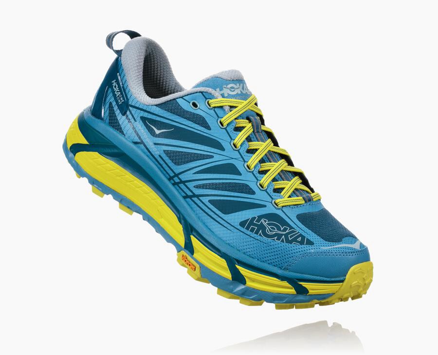 Hoka One One Trail Schoenen Heren - Mafate Speed 2 - Blauw - QN3647051